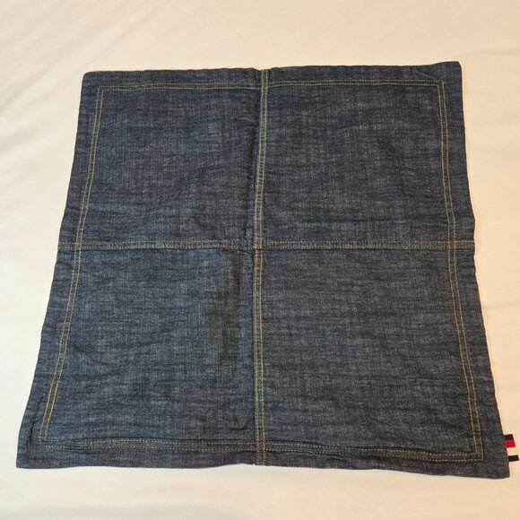 ATLINIA Linen Pillow King Sham / ELEGANT LIFE HOME Cotton Denim Pillow Cover - Picture 11 of 13